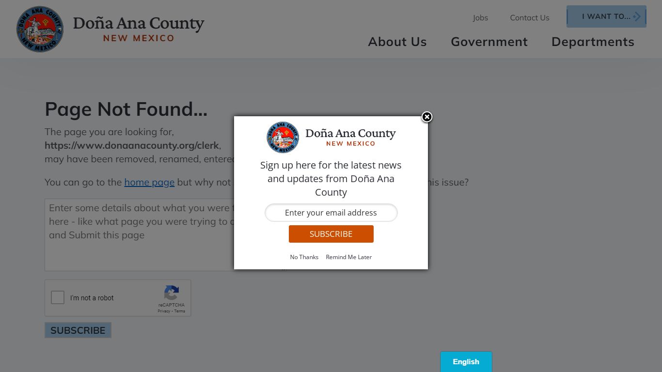 County Clerk - Dona Ana County